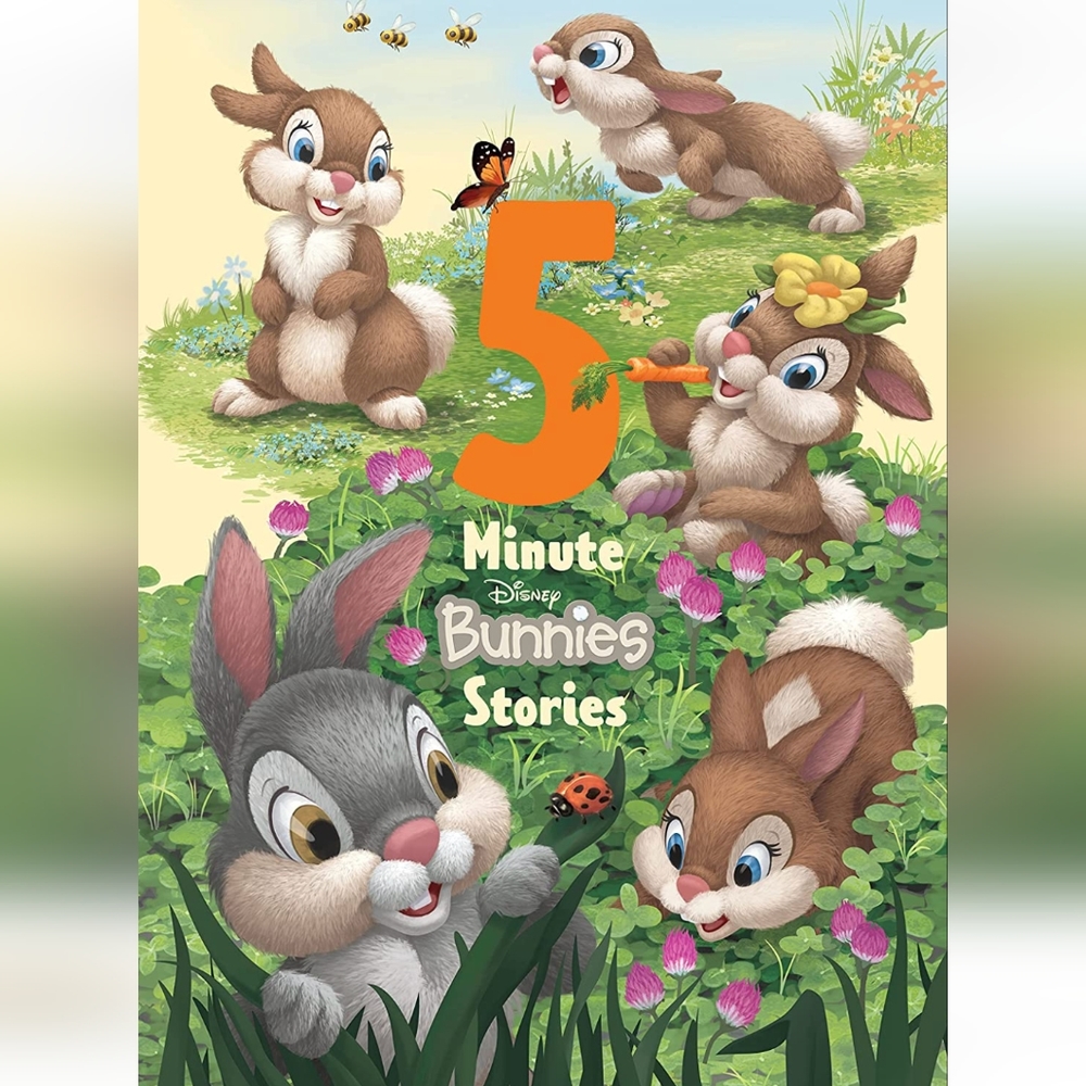 NEW Disney 5-Minute Bunnies Stories Hardcover